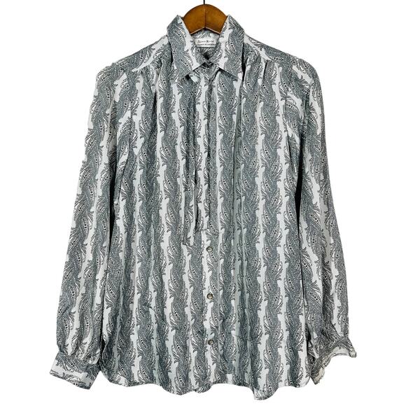 Vintage Neiman Marcus - Evan Picone Blouse - 12 - Picture 1 of 7